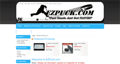 Desktop Screenshot of ezpuck.com